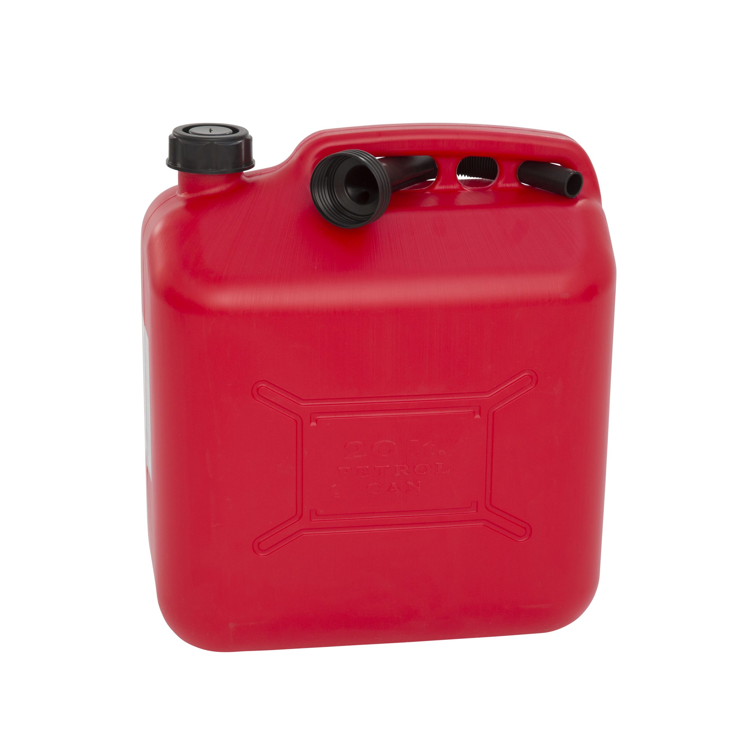Benzinkanister 20L (1000g) Rot mit Verschluss